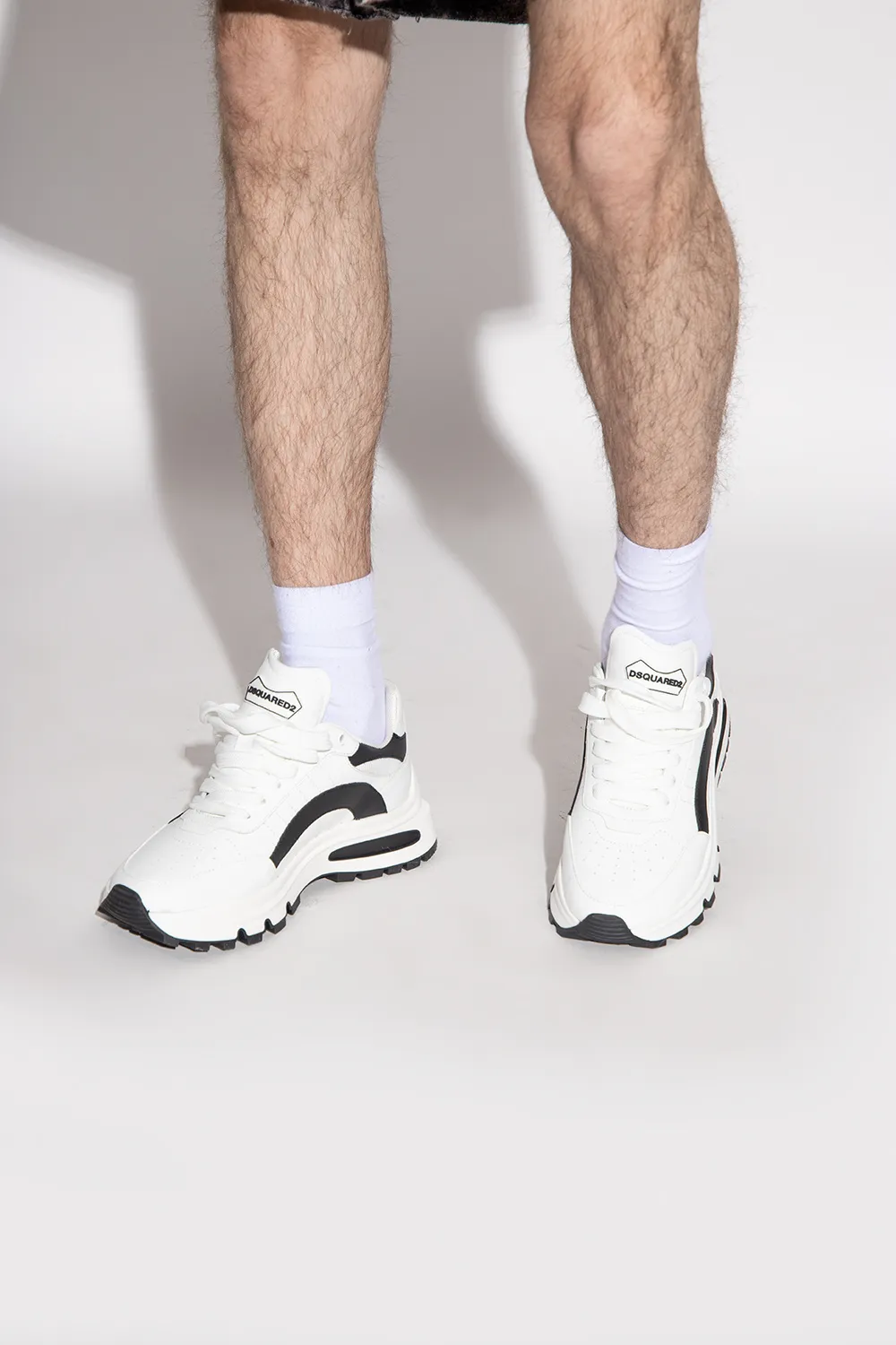 Dsquared2 Colour-Block Chunky Lace-Up Sneakers