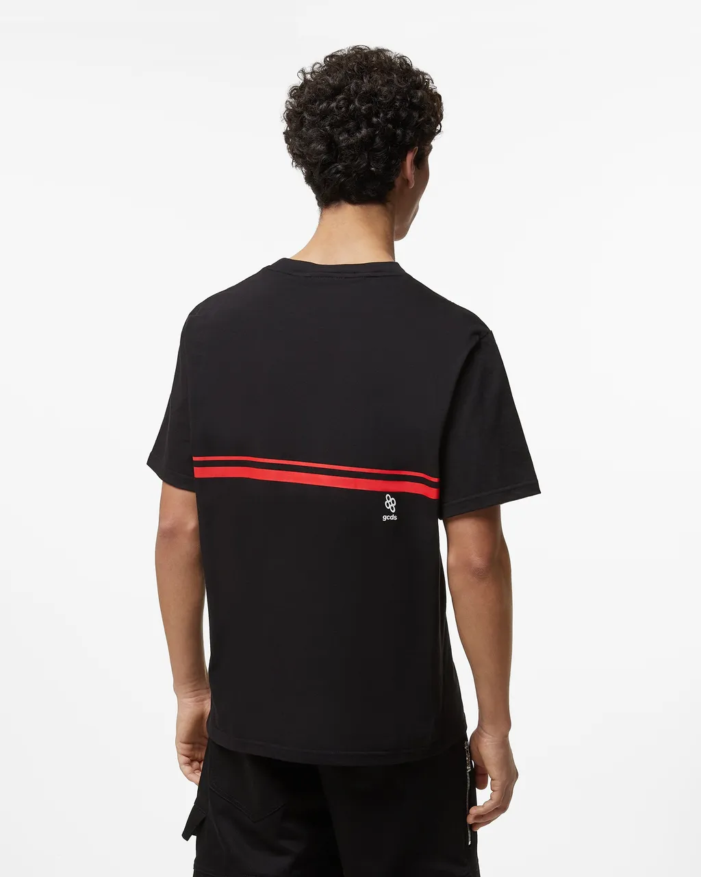 Gcds Logo Printed Crewneck T-Shirt