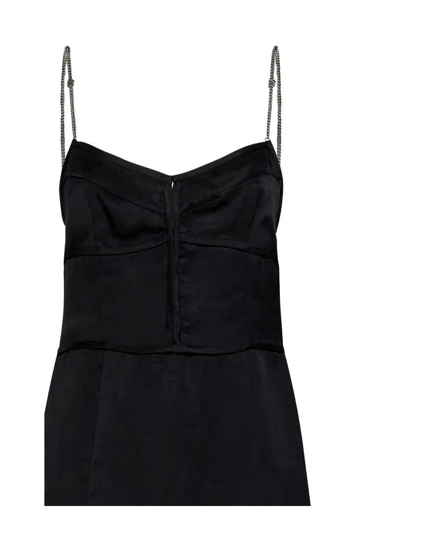 Palm Angels V-Neck Mini Dress
