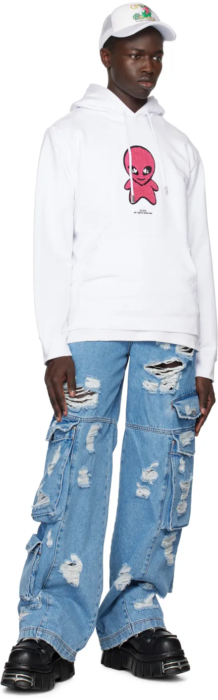 Gcds Weirdo Drawstring Hoodie