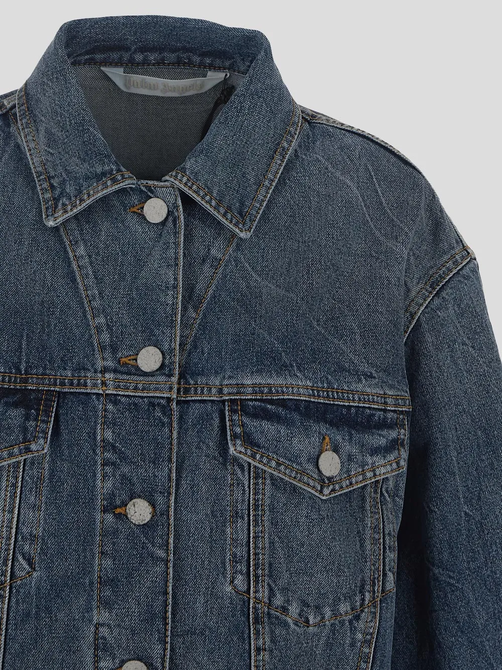 Logo-Patch Denim Jacket