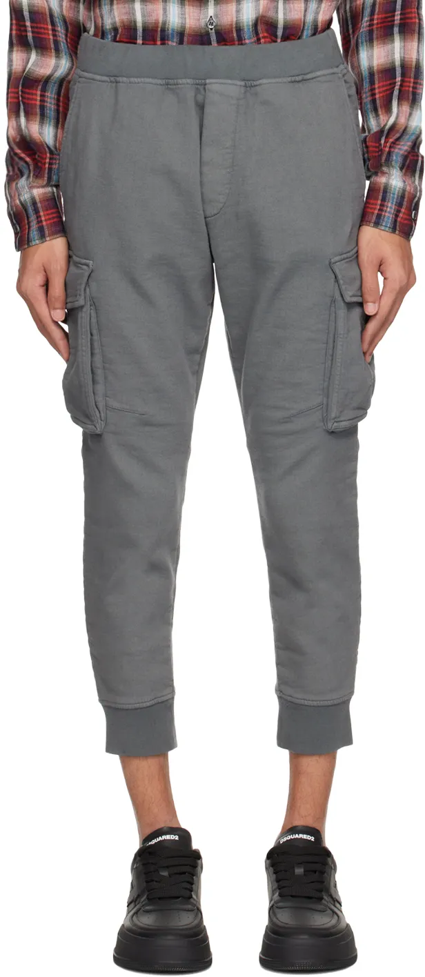 Dsquared2 Logo Embossed Elasticated Waist Track Pants