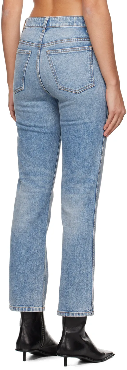 Khaite Abigail High Waist Jeans