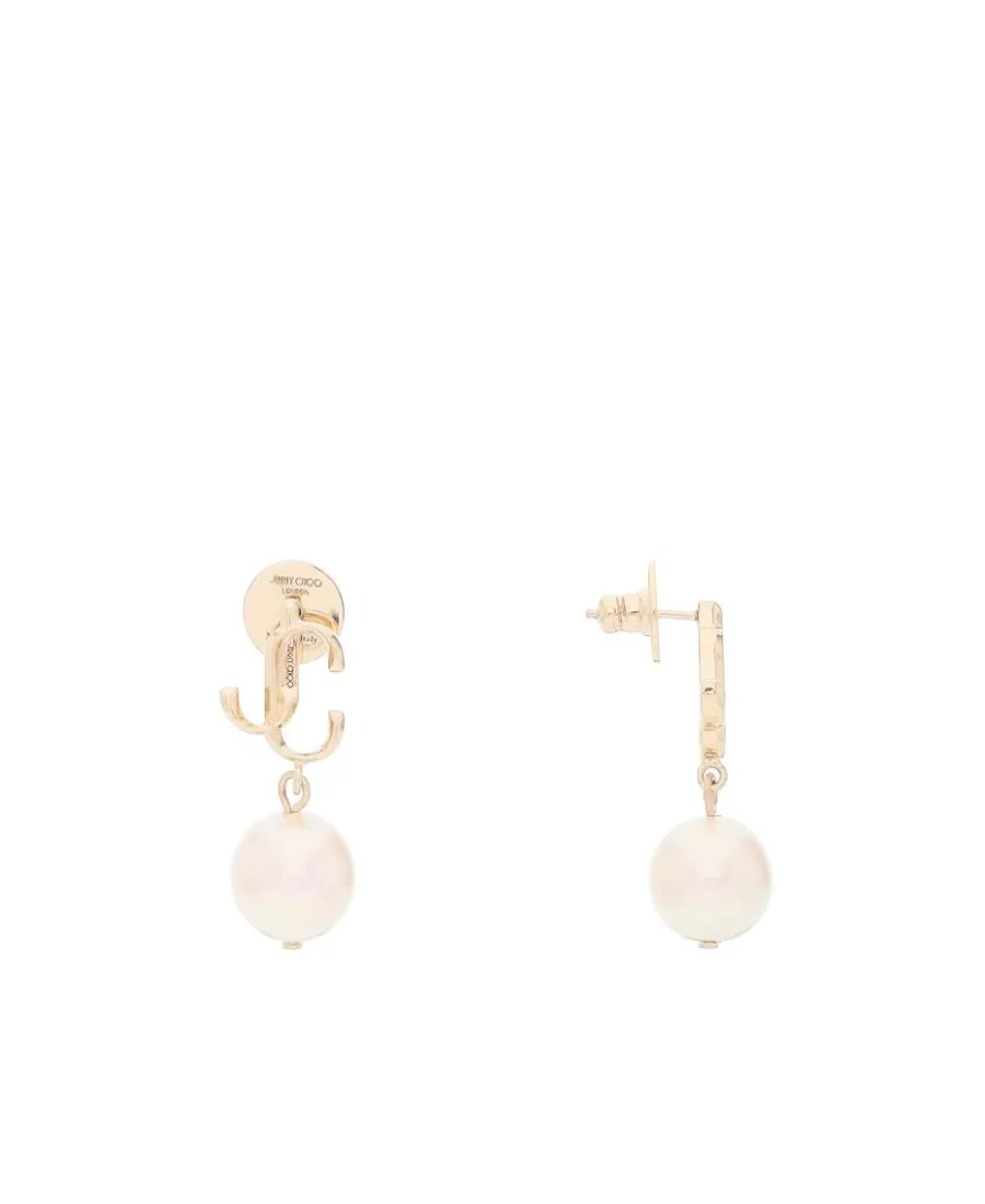 Jimmy Choo Jc Embellished Stud Earrings