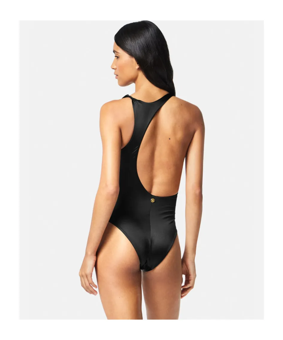 Asymmetric Cut-Out Swimsuit