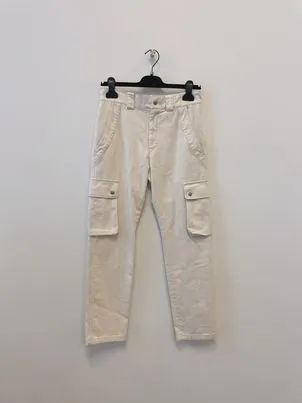 Isabel Marant Straight-Leg Cropped Cargo Pants