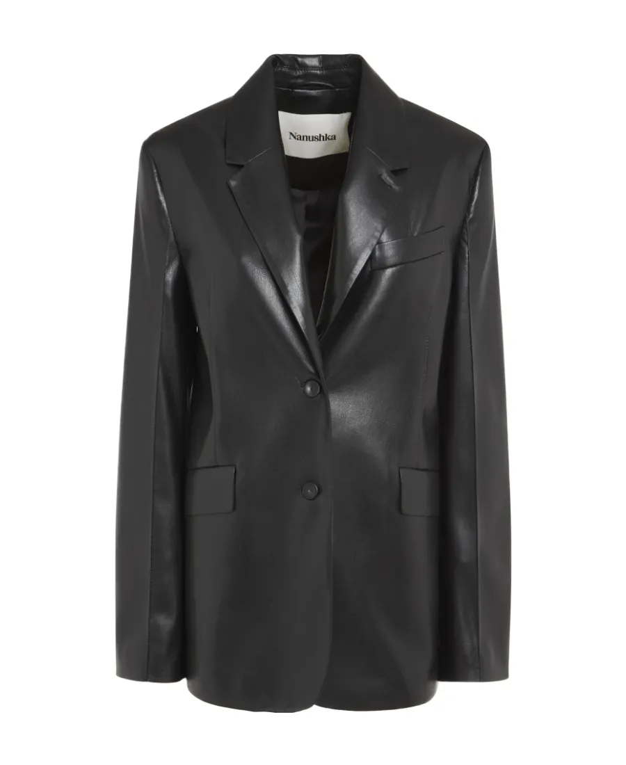 Single-Breasted Long-Sleeved Jacket