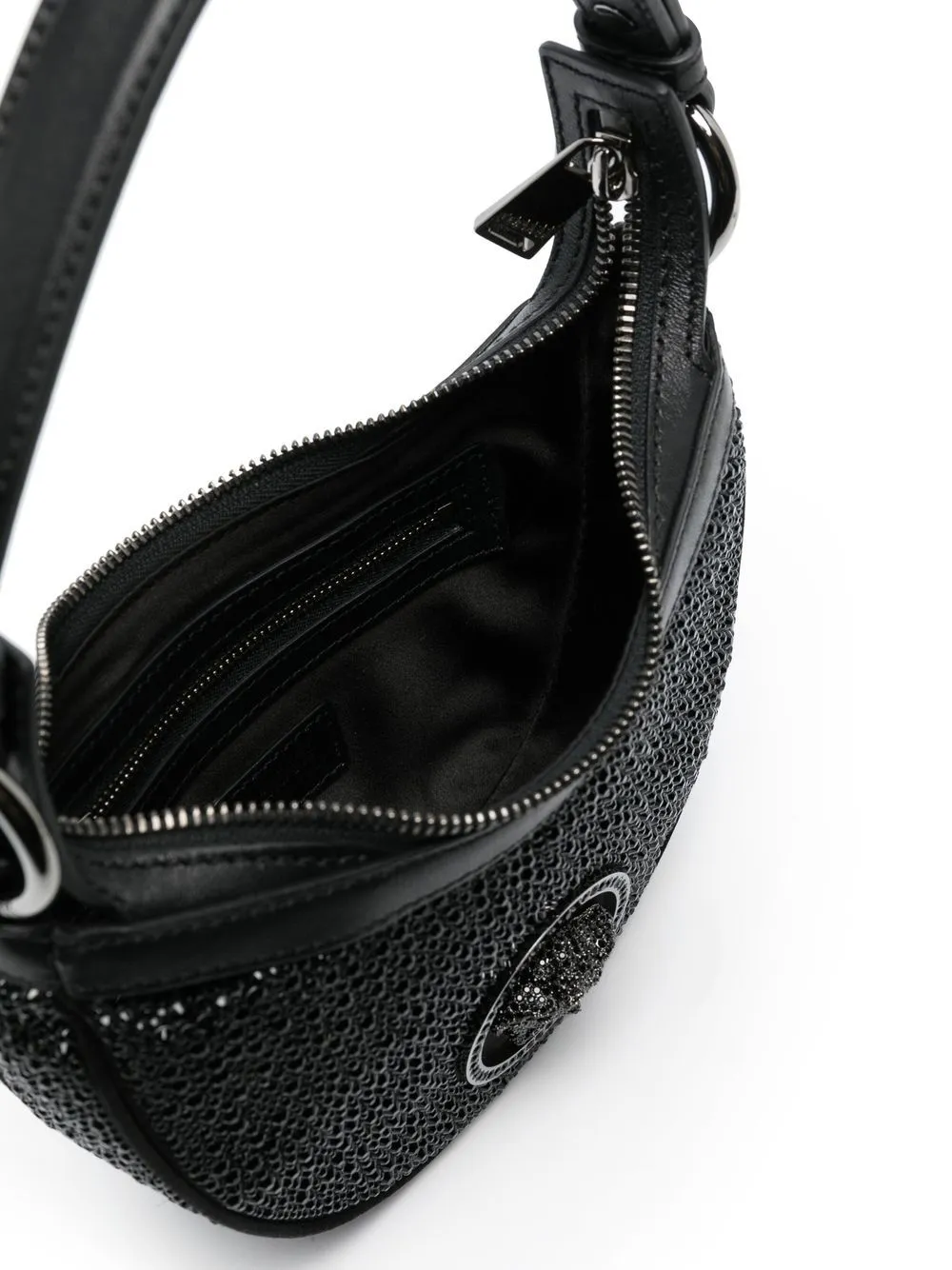 Versace Medusa-Motif Embellished Tote Bag