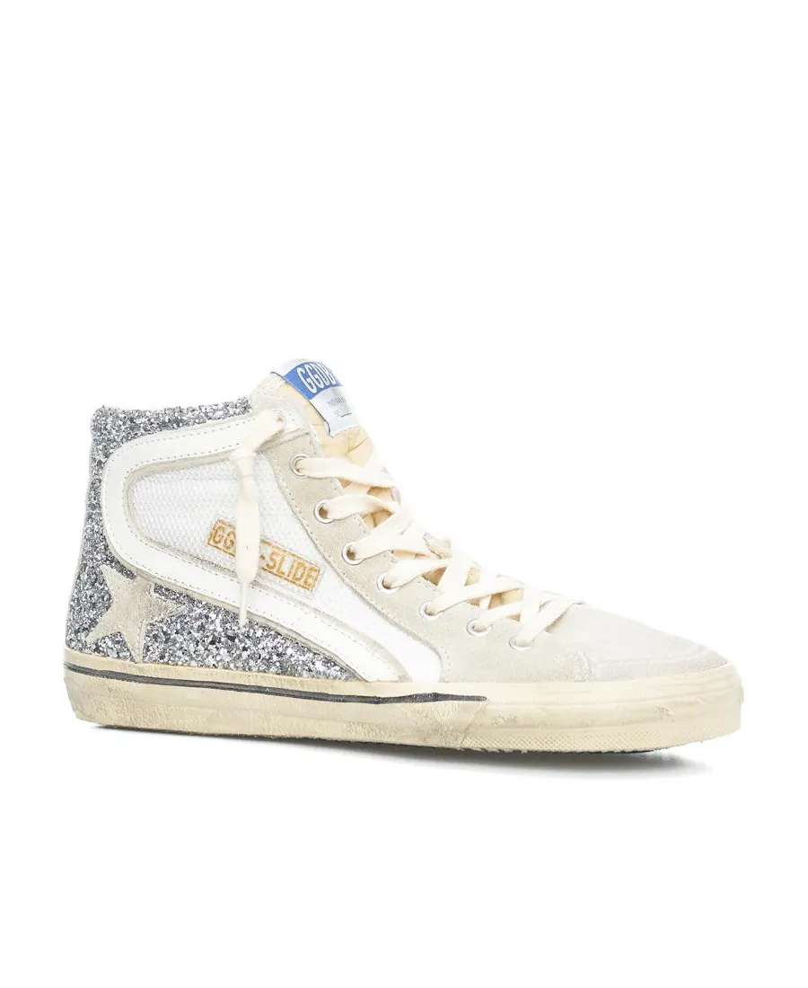 Golden Goose Deluxe Brand Embellished Lace-Up Sneakers