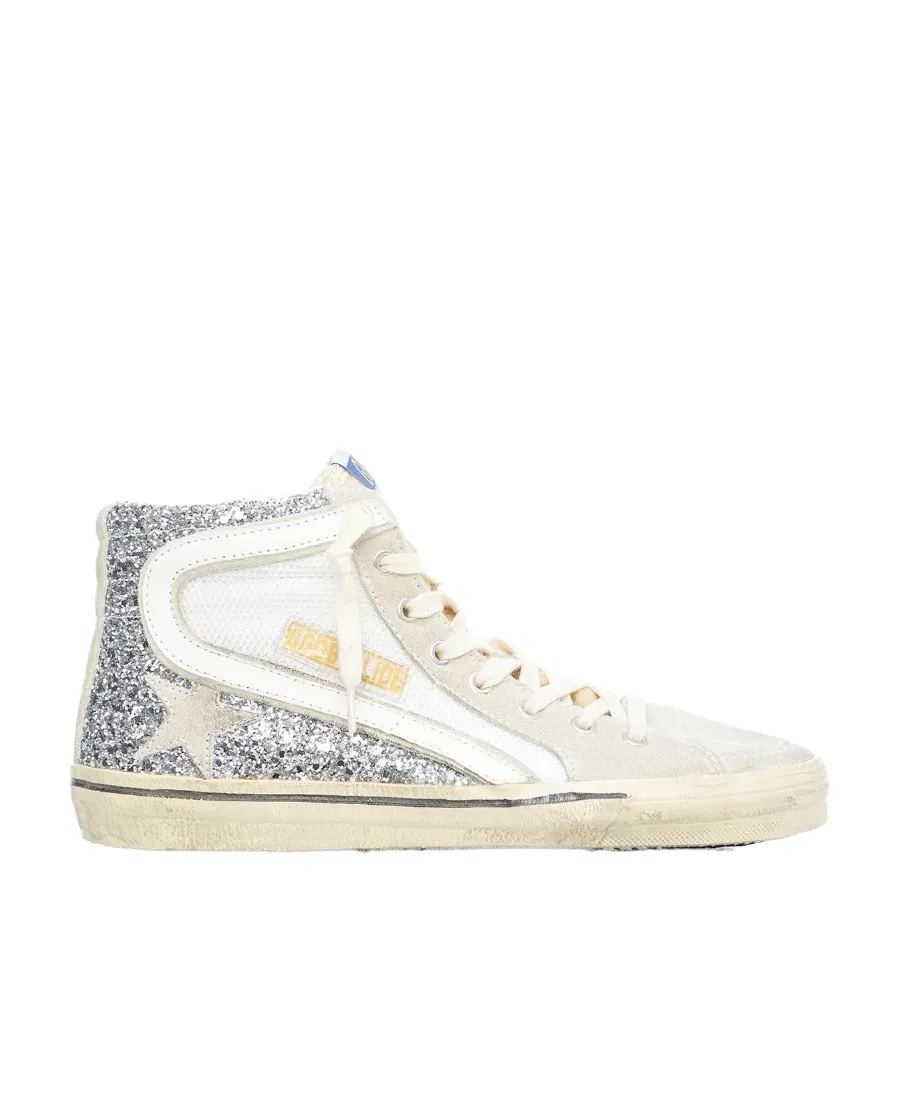 Golden Goose Deluxe Brand Embellished Lace-Up Sneakers