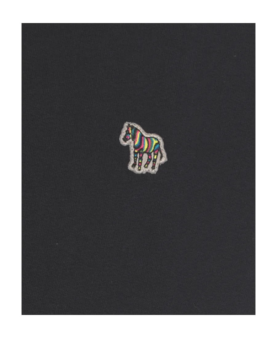 Ps Paul Smith Zebra Patch Zipped Drawstring Hoodie