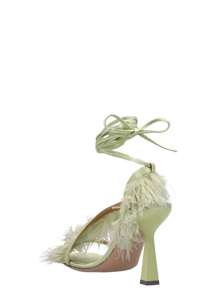 Sebastian Feather Tie Sandals