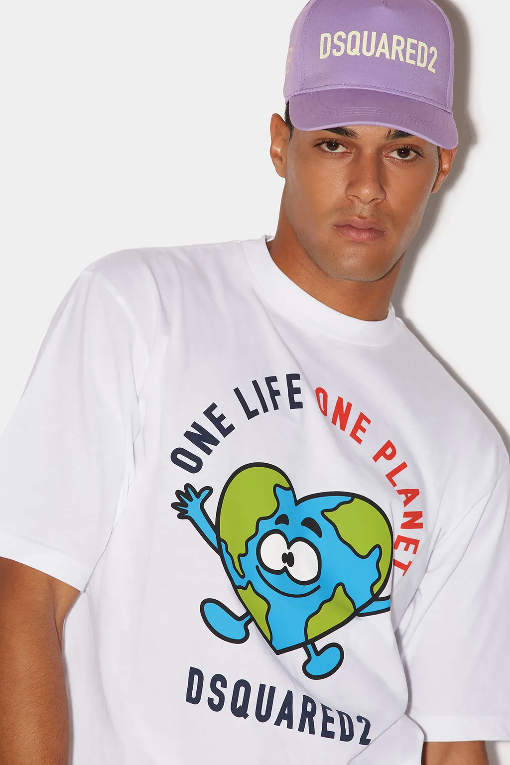 Graphic Slogan-Print T-Shirt