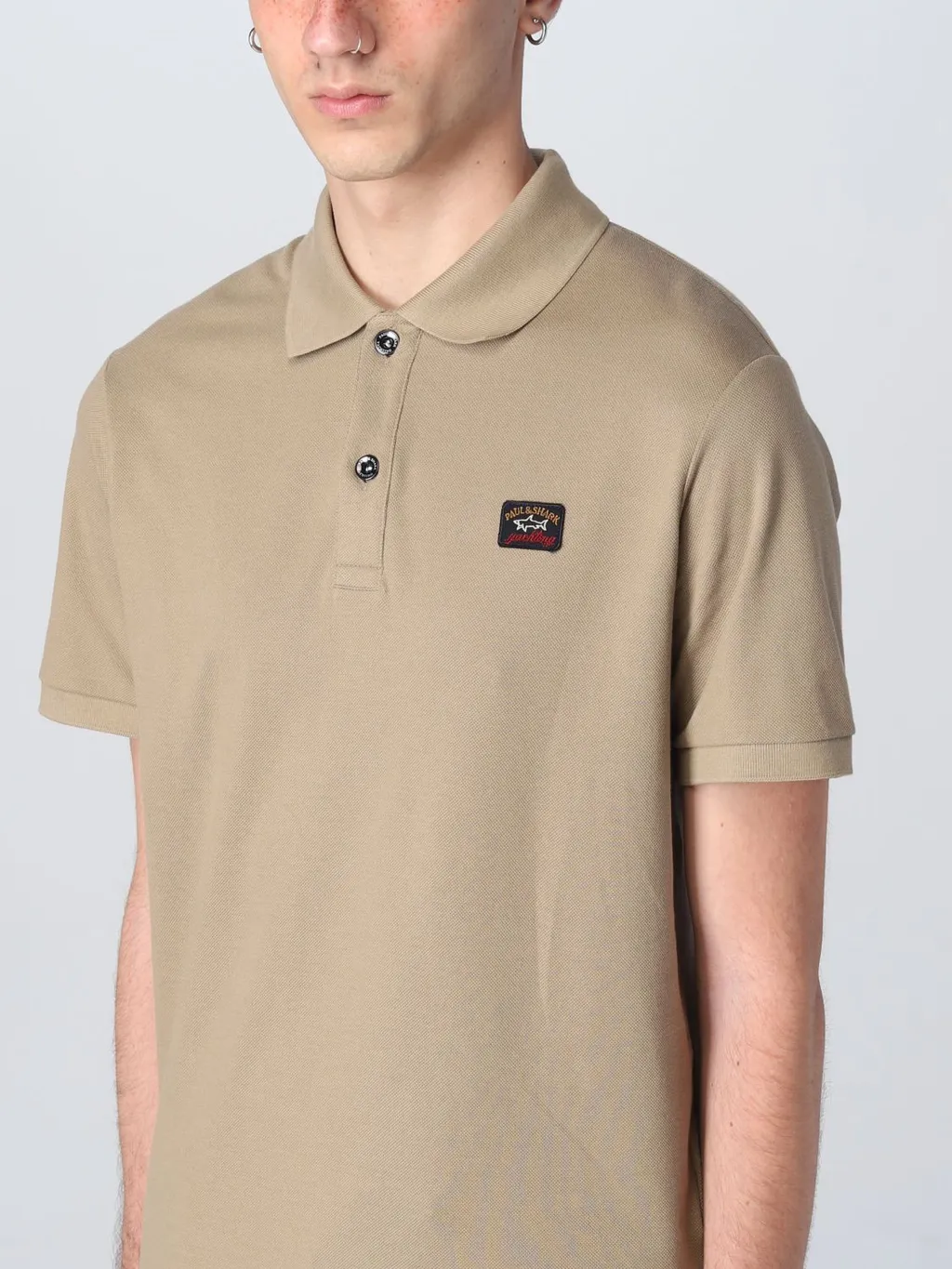 Paul & Shark Pique Knit Polo Shirt