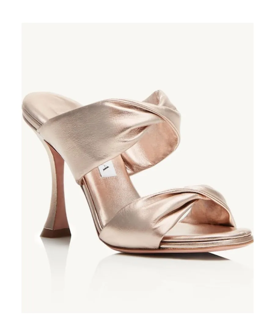Logo High-Heeled Sandals
