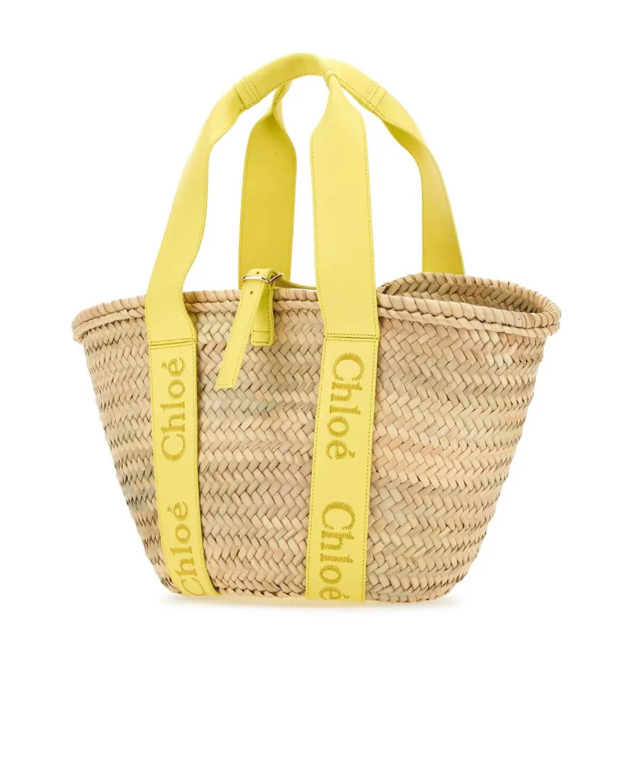 Sense Small Raffia Tote Bag