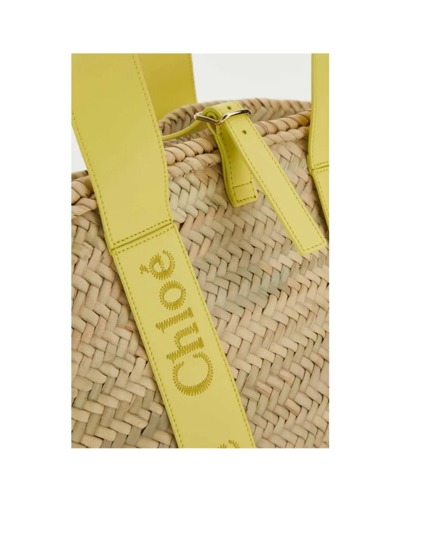 Sense Small Raffia Tote Bag