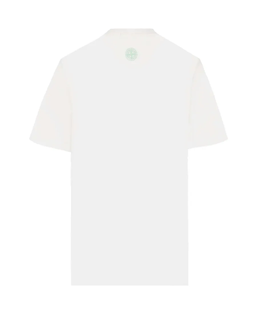 Stone Island Junior Logo Printed Crewneck T-Shirt