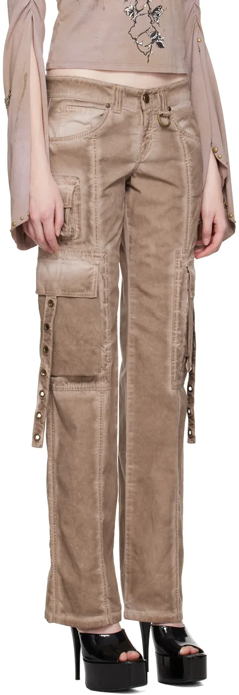 Low-Rise Cargo Trousers