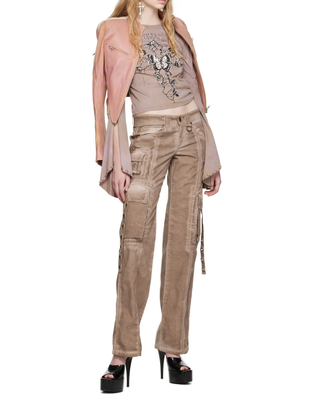 Low-Rise Cargo Trousers