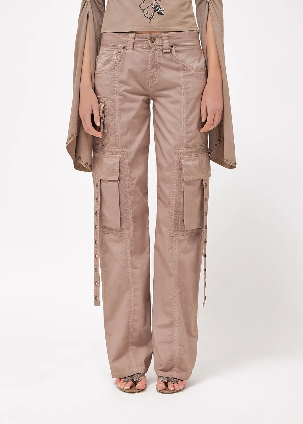 Low-Rise Cargo Trousers
