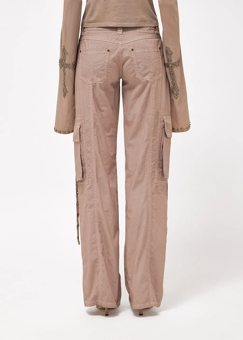 Low-Rise Cargo Trousers