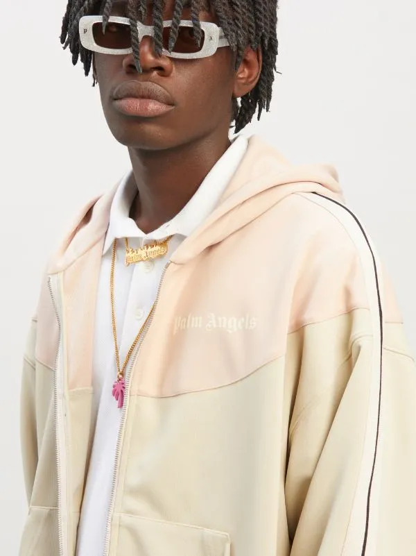 Palm Angels Two-Tone Hooded Jacket