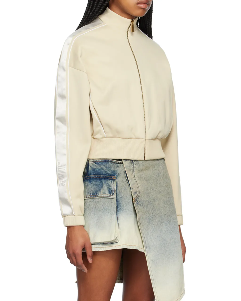 Cropped Zipped Jacket