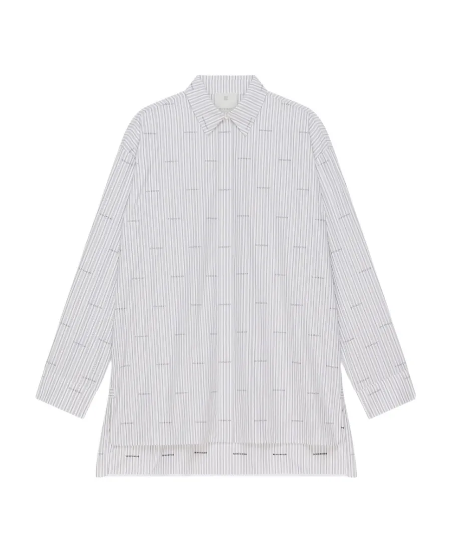 Givenchy	Allover 4G Patterned Oversized Shirt