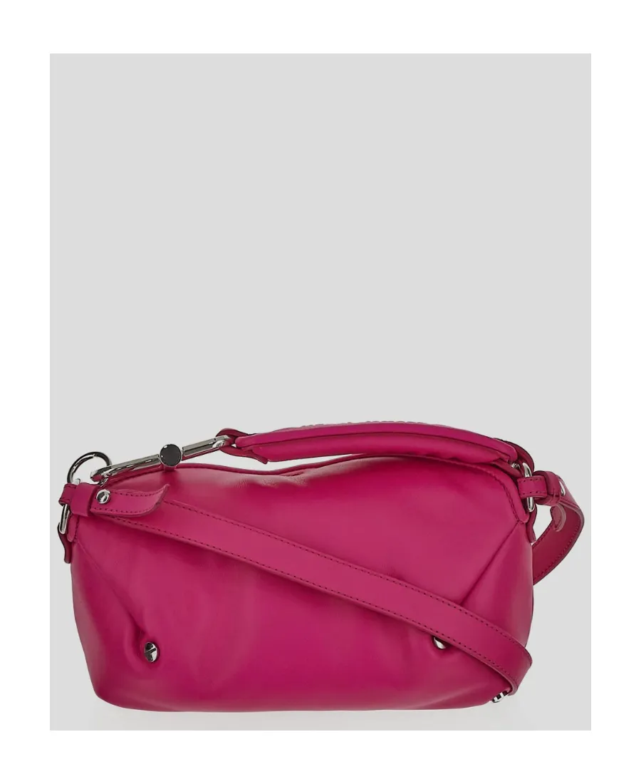 Off-White San Diego Foldover Top Shoulder Bag