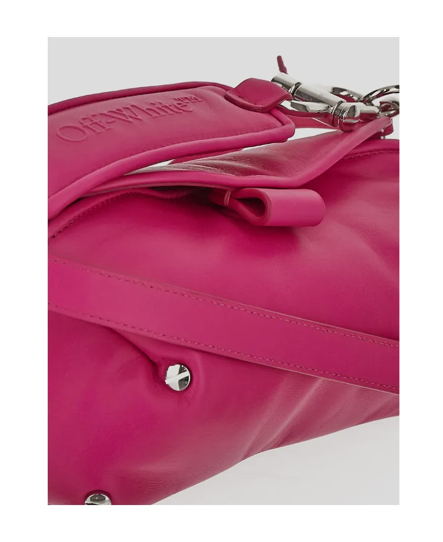 Off-White San Diego Foldover Top Shoulder Bag