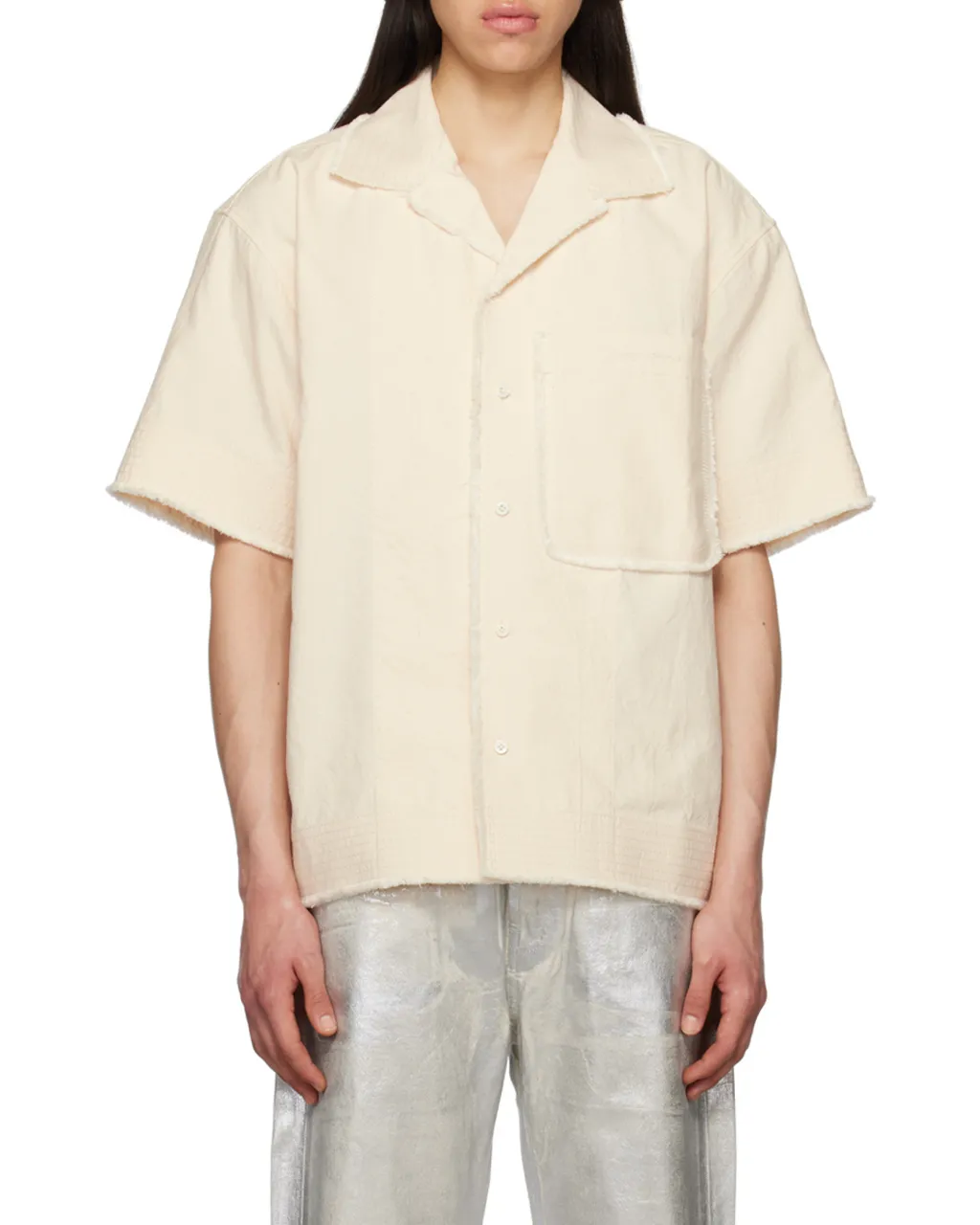 Jacquemus Artichaut Buttoned Short Sleeved Shirt