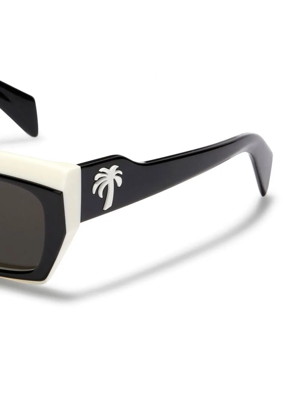 Palm Angels Empire Rectangular Frame Sunglasses