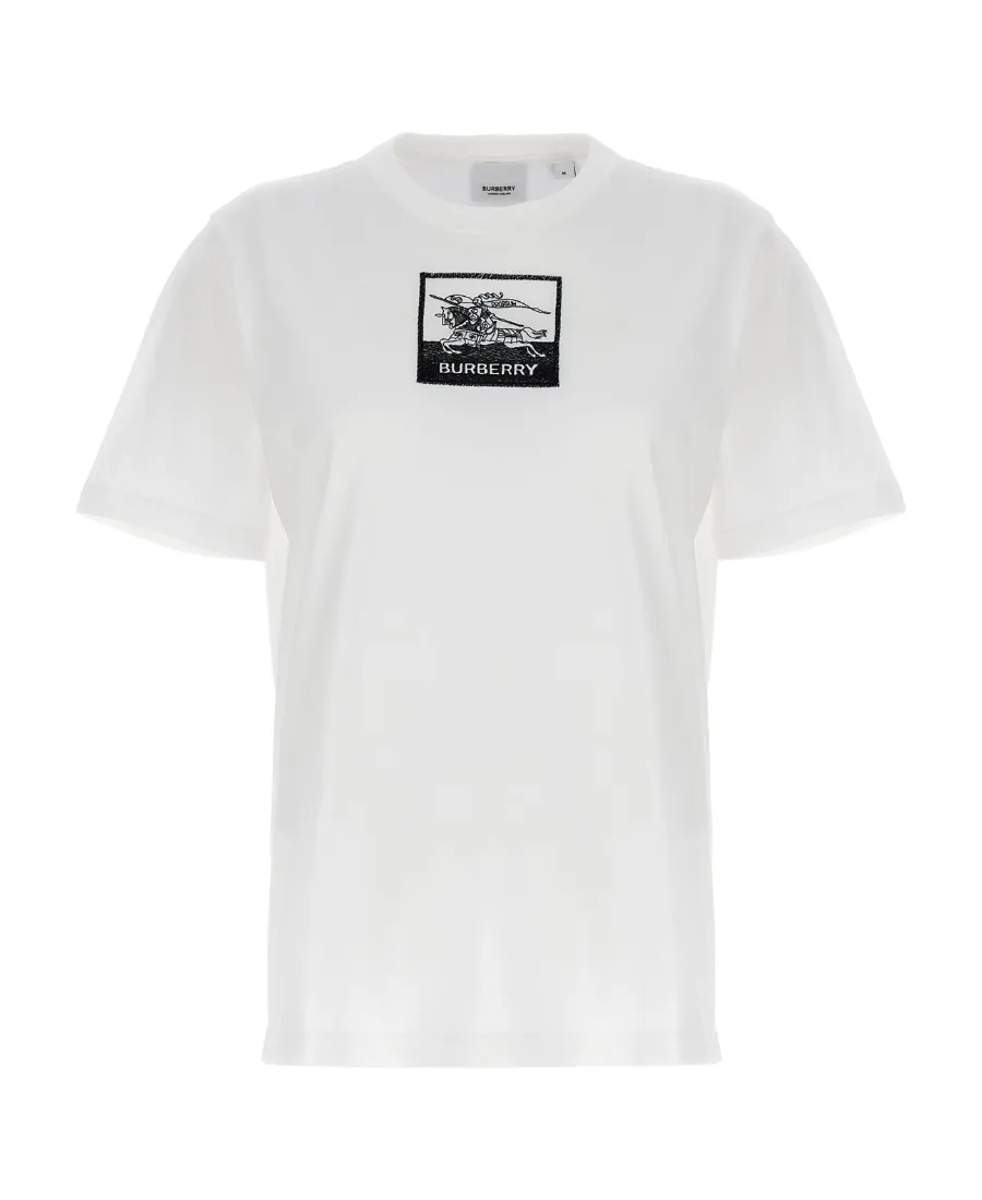Burberry Logo Printed Crewneck T-Shirt