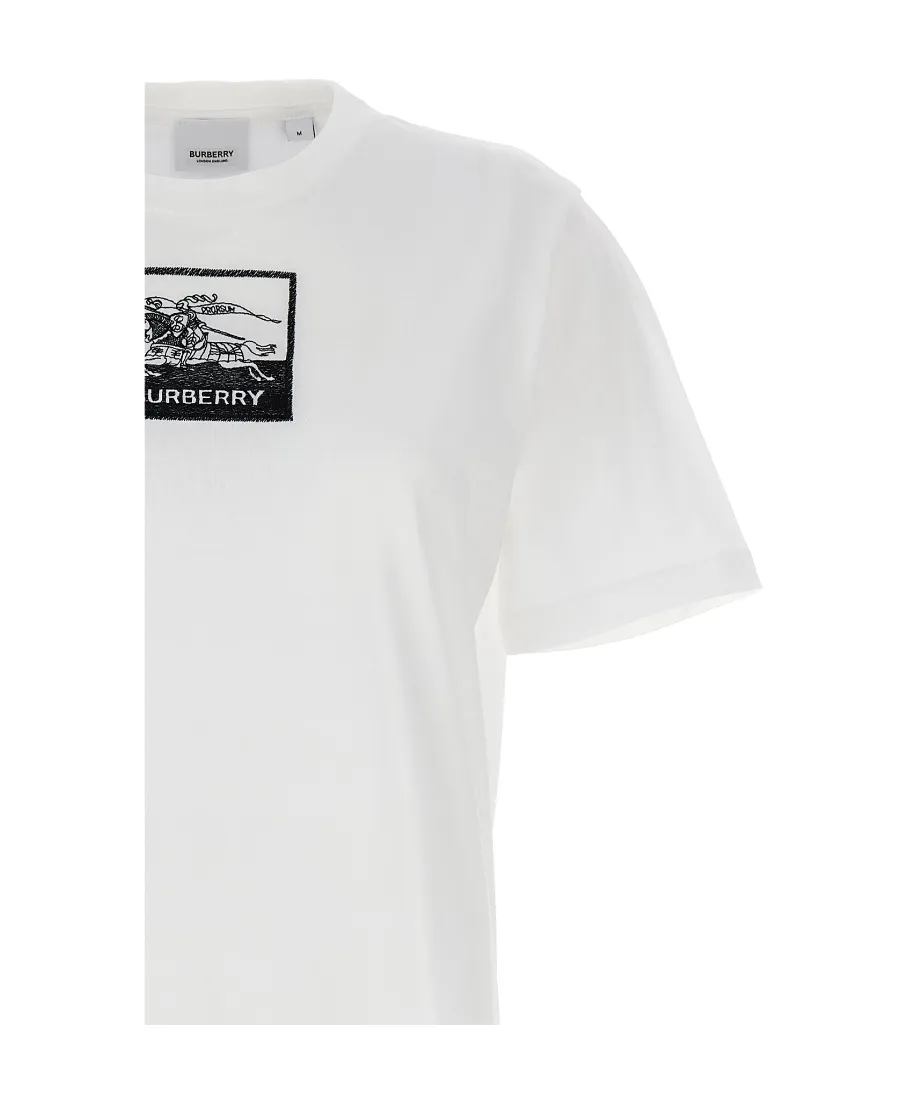 Burberry Logo Printed Crewneck T-Shirt
