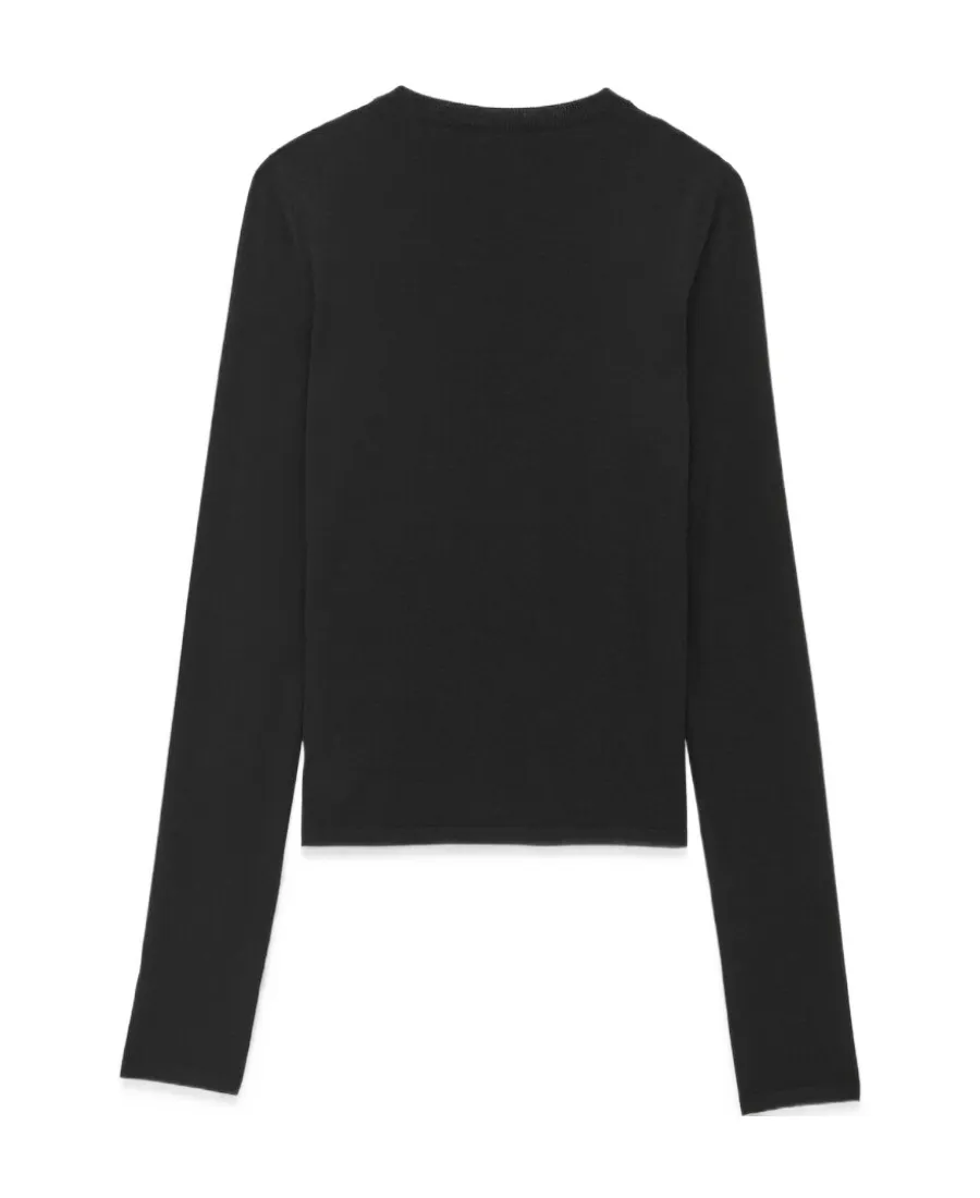 Saint Laurent Crewneck Knitted Jumper