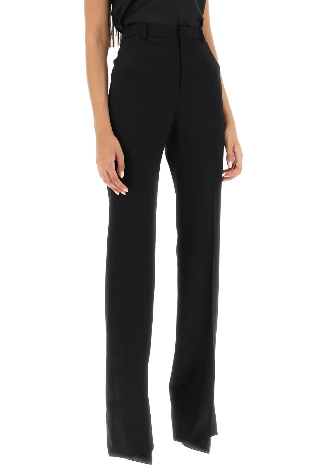 Saint Laurent Straight-Leg Tailored Trousers