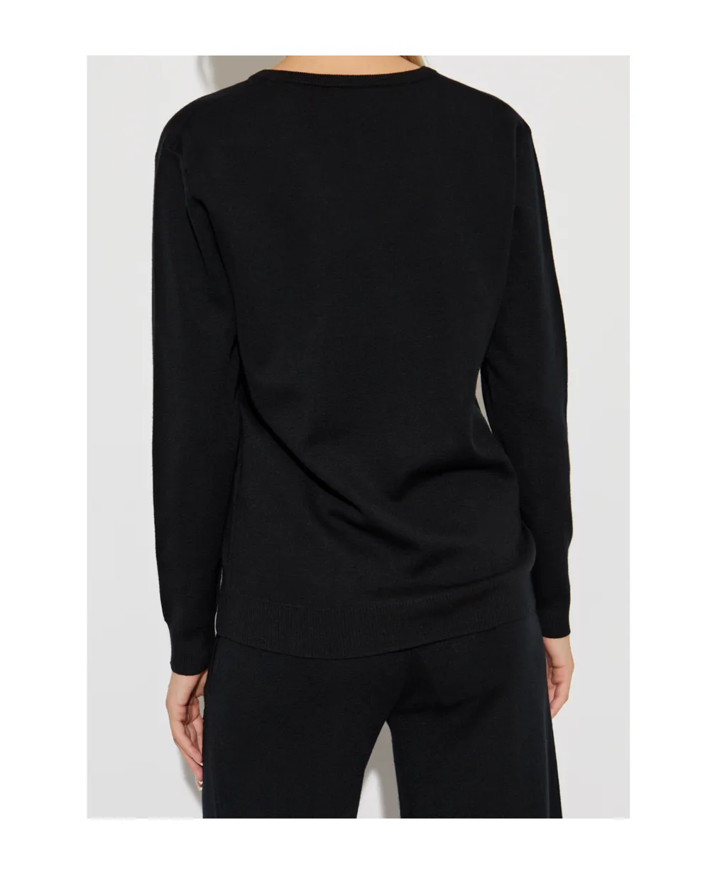 Max Mara V-Neck Long-Sleeved Jumper