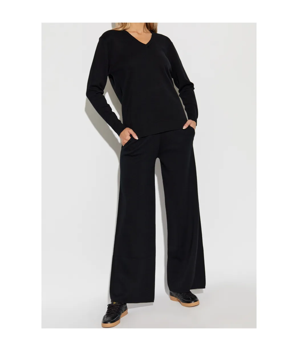 Max Mara V-Neck Long-Sleeved Jumper