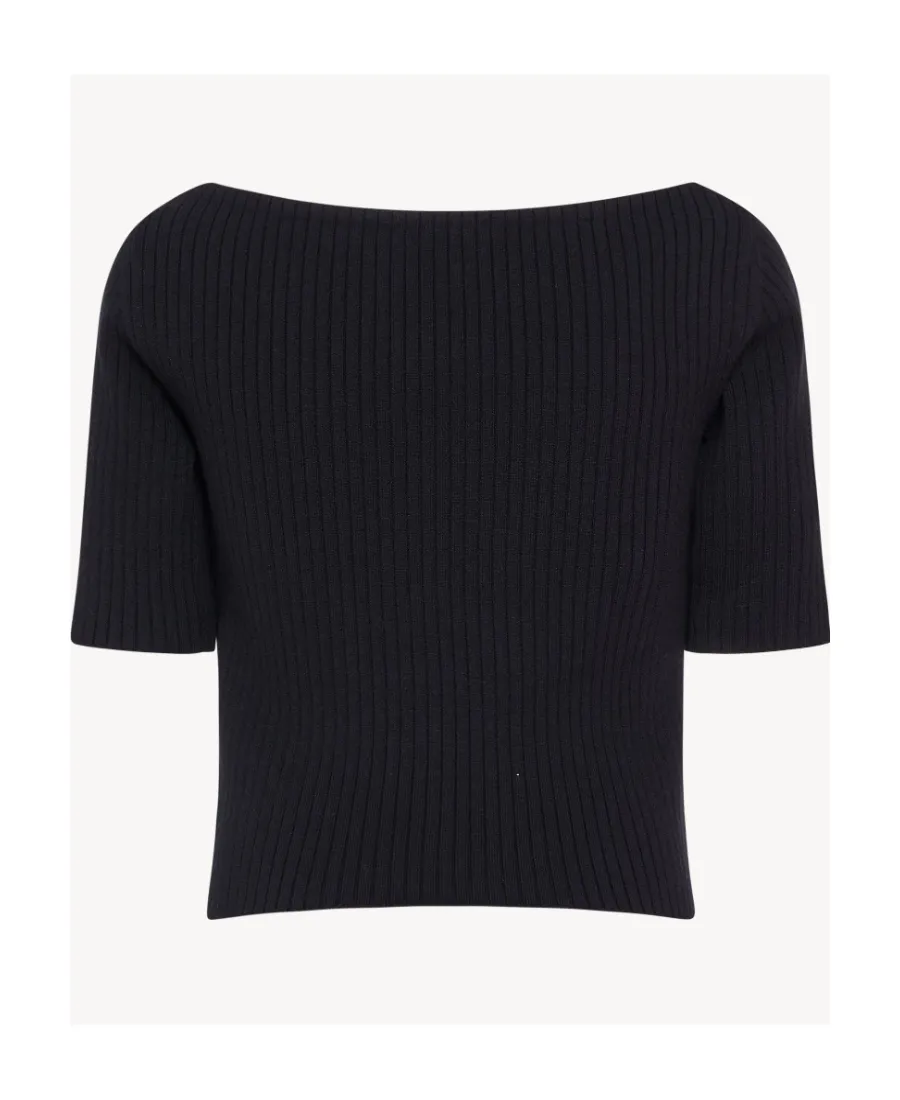 Short-Sleeved Sweater