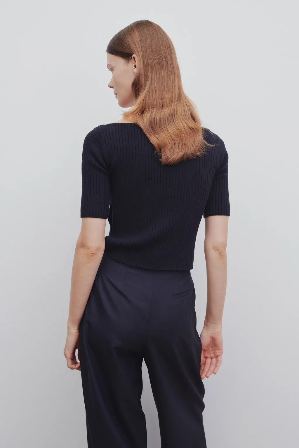Short-Sleeved Sweater