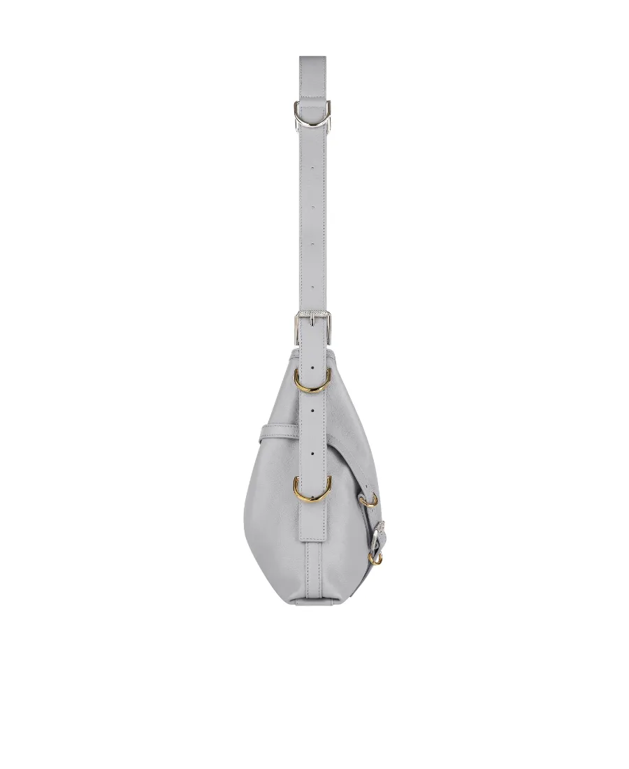 Givenchy Voyou Logo Detailed Medium Shoulder Bag