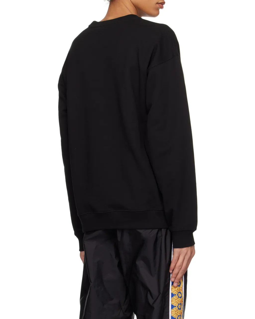 Safety-Pin Print Sweatshirt