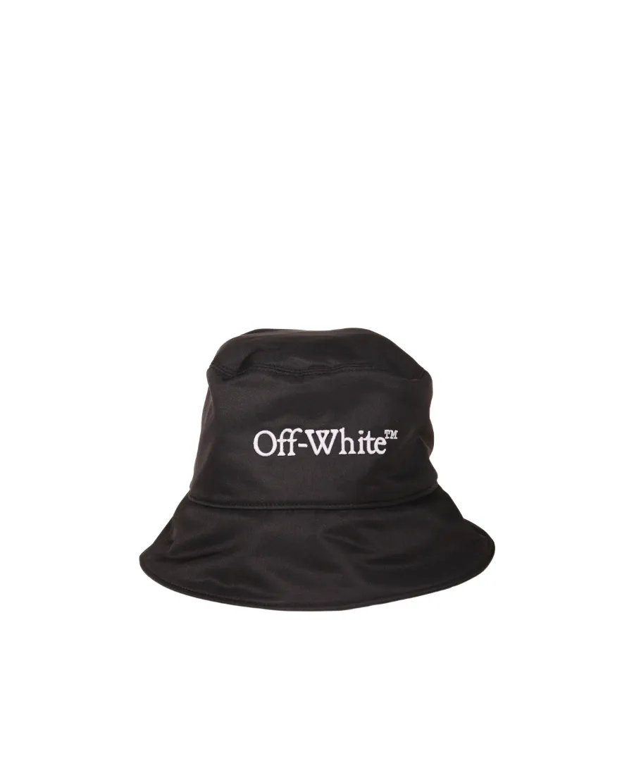 Off-White Logo Embroidered Bucket Hat