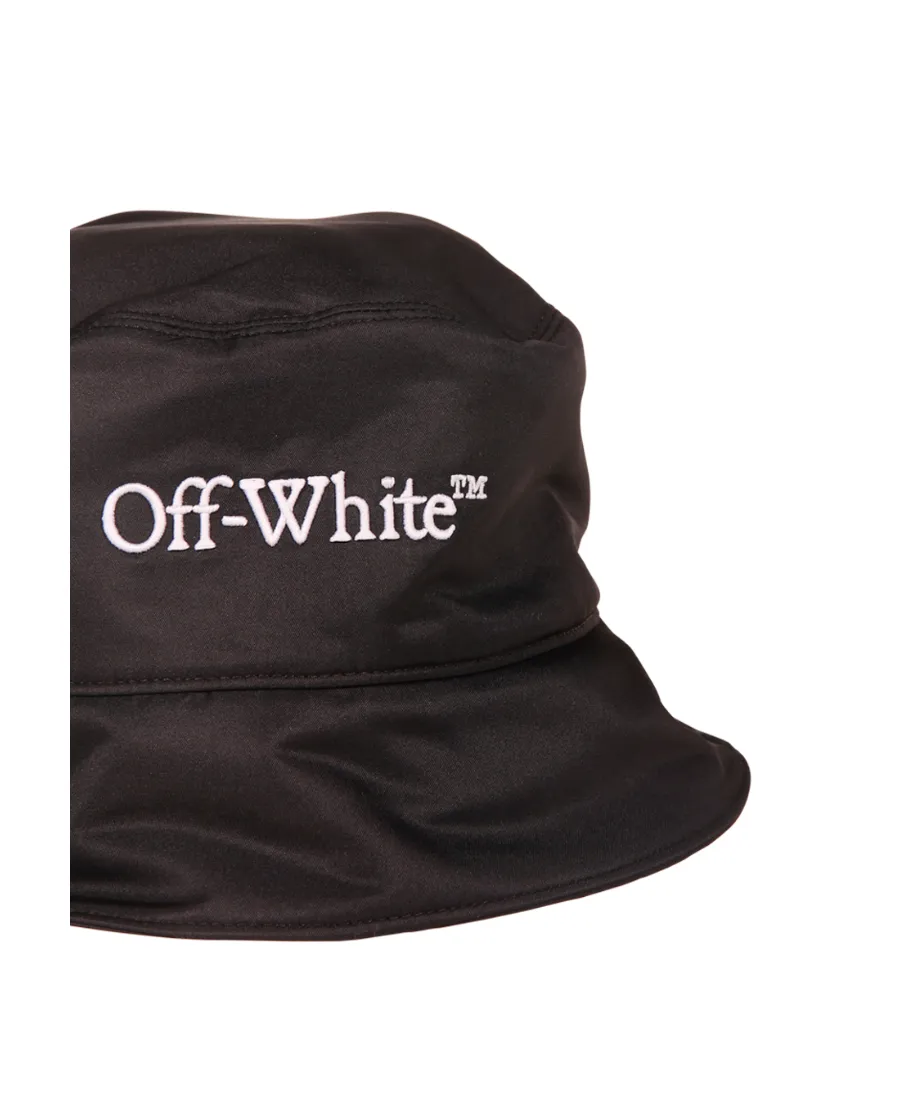 Off-White Logo Embroidered Bucket Hat