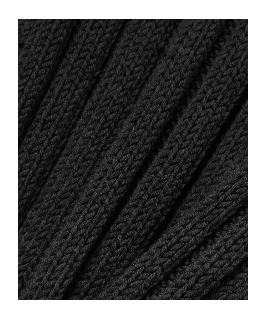 Danielas Rib Wool Blended Extra Long Dress