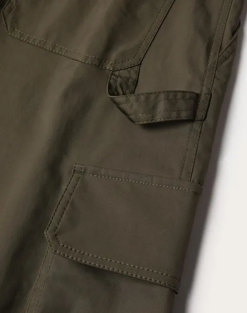 Valentino Button Detailed Straight Leg Pants