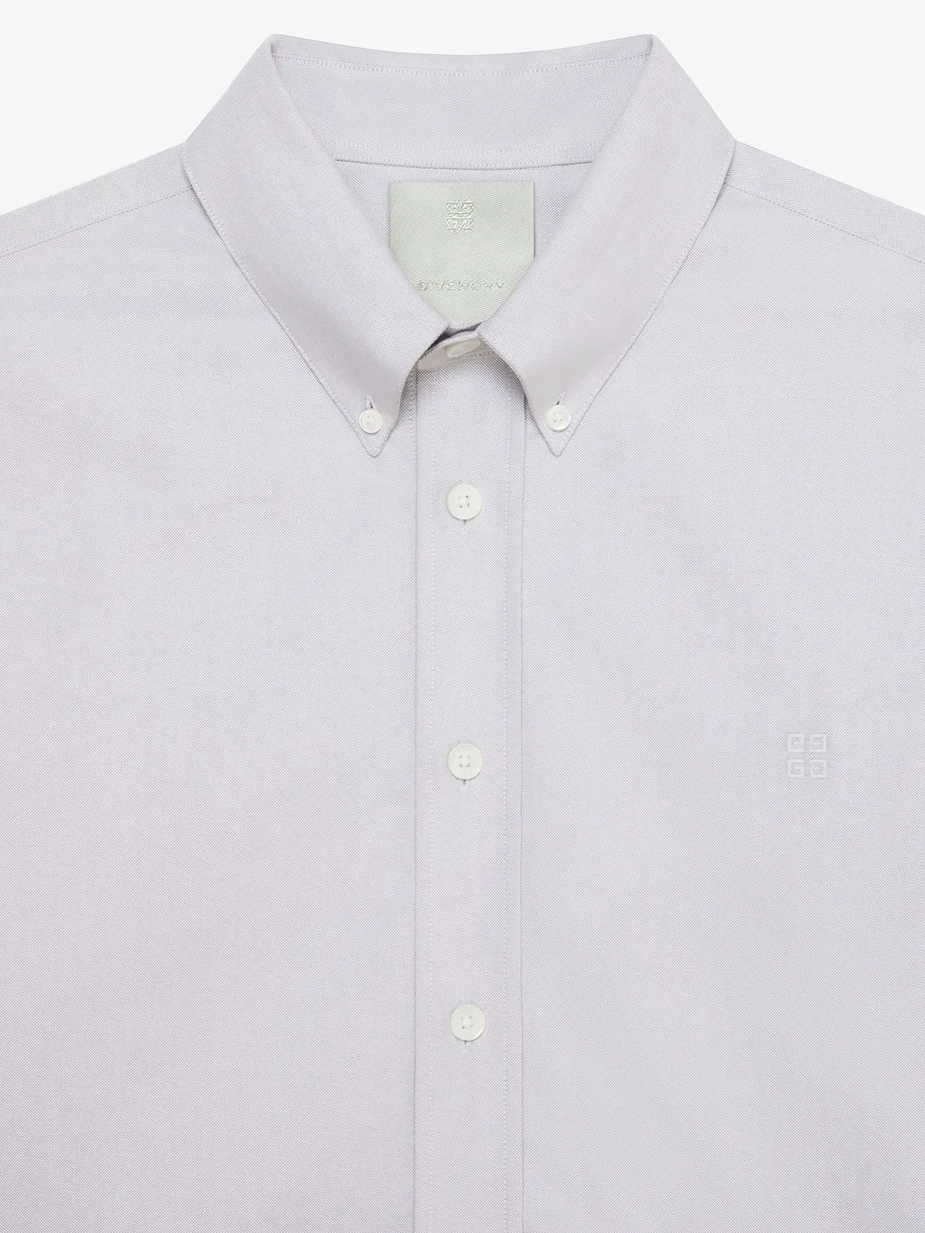 Givenchy 4G Embroidered Long-Sleeved Shirt