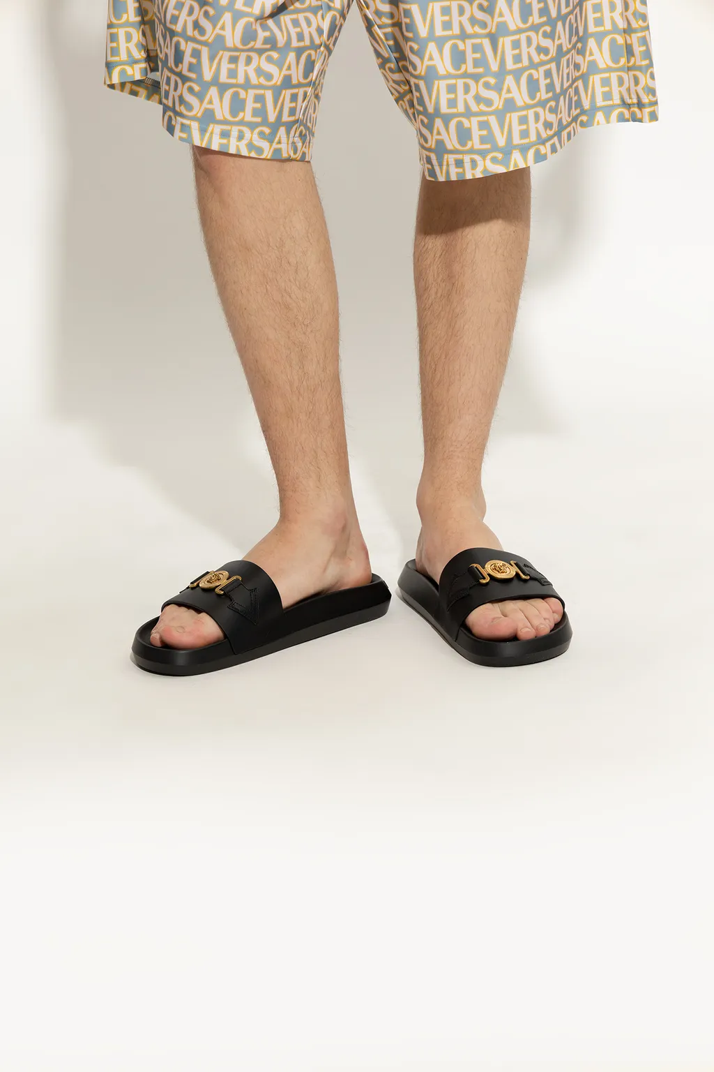 Versace Medusa Head Slip-On Slides
