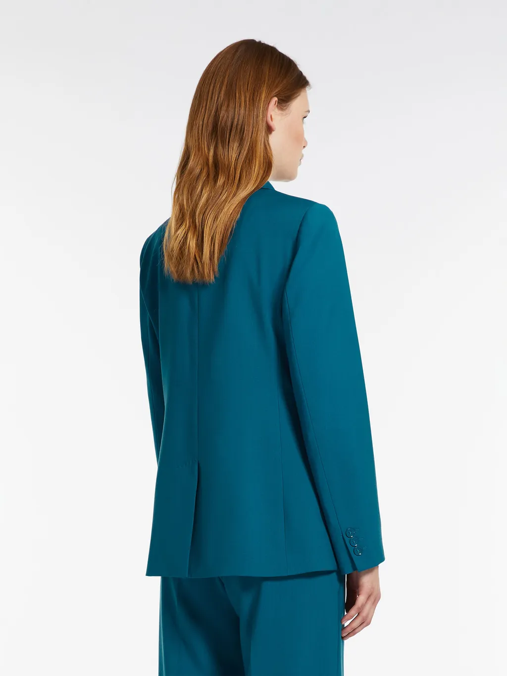 Weekend Max Mara Double-Breasted Long-Sleeved Blazer